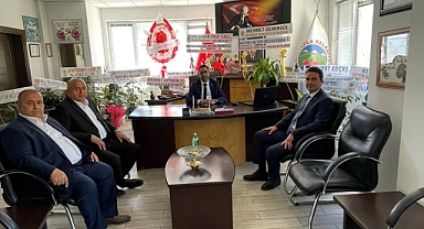 KTSO'dan Taşeli Bölgesi Başkanlarına Hayırlı Olsun Ziyareti