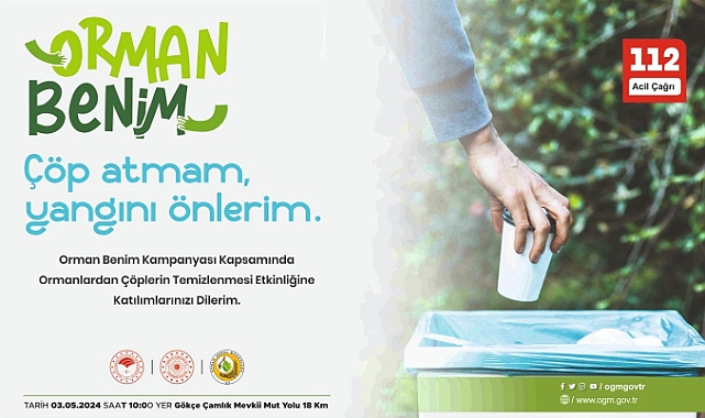 Orman Benim Kampanyası’na Karaman Valiliği’nden Destek
