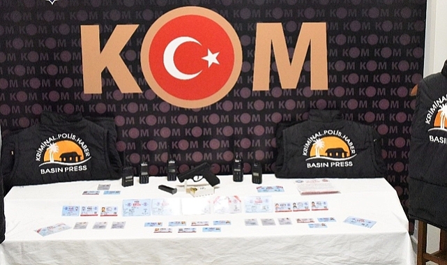 Sahte basın kartı operasyonunda 6 zanlı yakalandı