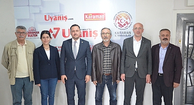 Vekil Eser’den Gazetemize Ziyaret