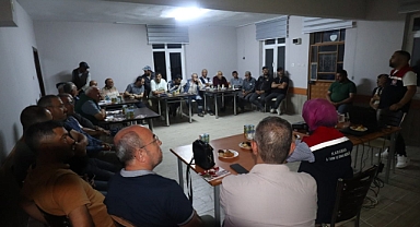 Bölükyazı köyünde bilgilendirme toplantısı düzenlendi