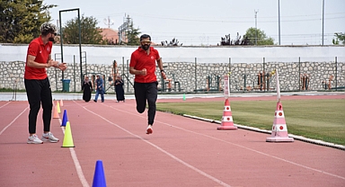 Dünya Şampiyonası hazırlıklarını Karaman'da sürdürüyorlar