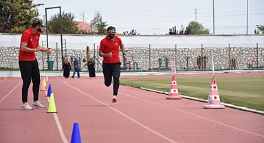 Dünya Şampiyonası hazırlıklarını Karaman'da sürdürüyorlar