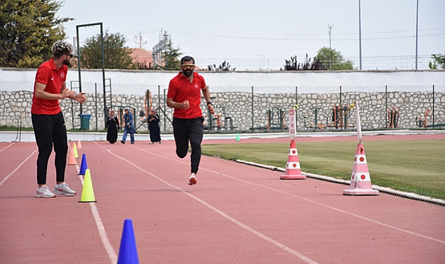 Dünya Şampiyonası hazırlıklarını Karaman'da sürdürüyorlar
