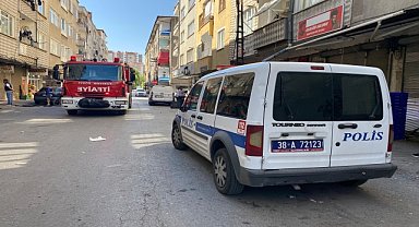 Evde çıkan yangın söndürüldü