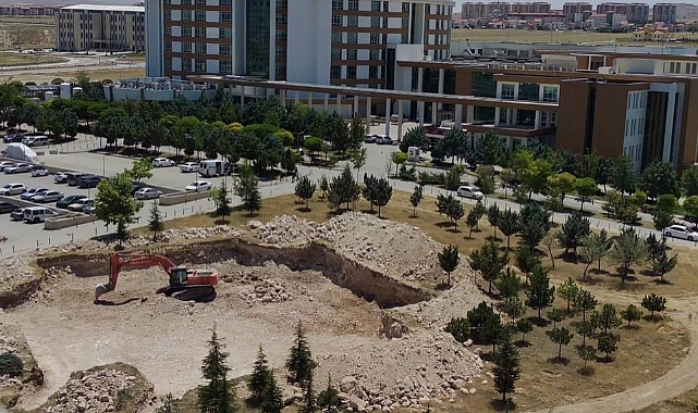 Karaman Eğitim ve Araştırma Hastanesinde  Depo ve Arşiv Yapım İnşaatı Başladı