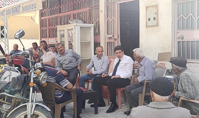 Kaymakam Erdoğan Aşağıçağlar köyündeydi