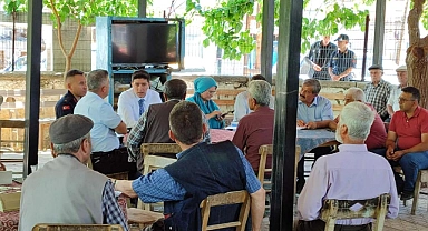 Kaymakam Erdoğan'ın Köy Ziyaretleri Sürüyor