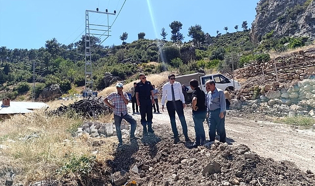 Kaymakam Erdoğan’ın köy ziyaretleri sürüyor