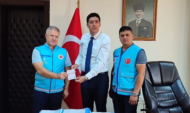 Kaymakam Erdoğan Kurbanını Diyanet’e bağışladı