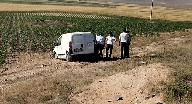 Köy yolundaki kazada 1 kişi hayatını kaybetti