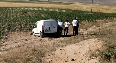 Köy yolundaki kazada 1 kişi hayatını kaybetti