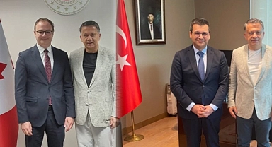 Küresel Gazeteciler Konseyi’nden Kanada’da önemli temaslar