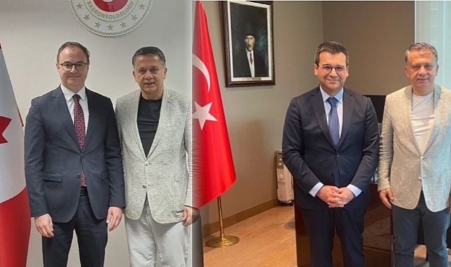 Küresel Gazeteciler Konseyi’nden Kanada’da önemli temaslar