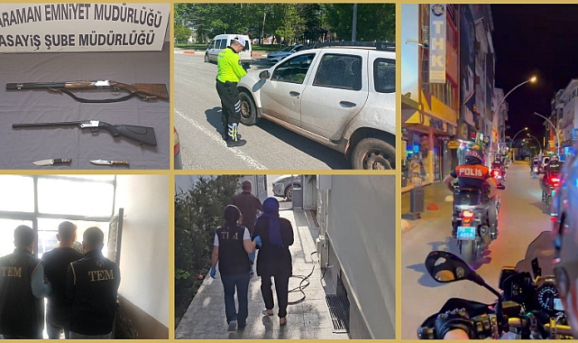 Polis, suç ve suçluya göz açtırmıyor
