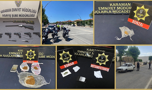 Polisin yakaladığı 17 şahıs tutuklandı