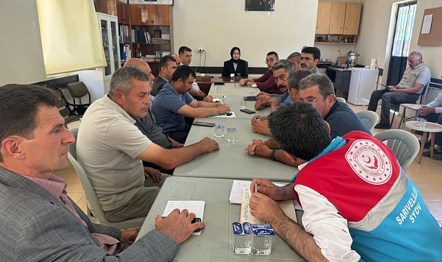 Sarıveliler'de Haziran Ayı Muhtarlar Toplantısı Yapıldı