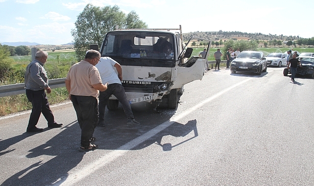 Trafik kazasında 4 kişi yaralandı