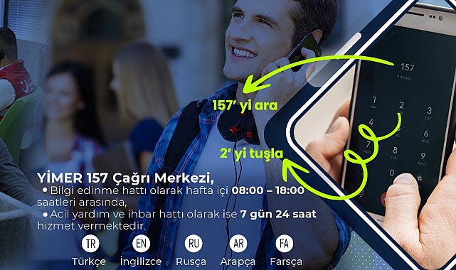 Uluslararası Öğrenciler, YİMER 157 İle Doğru ve Güvenilir Bilgiye Hızla Ulaşabiliyor 