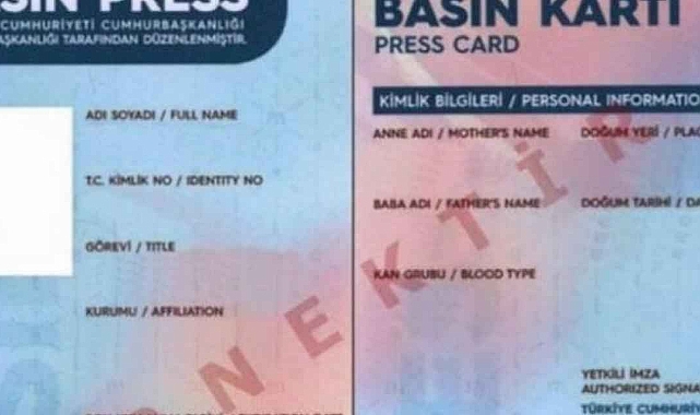 Yeni Basın Kartlarının Dağıtımına Başlandı