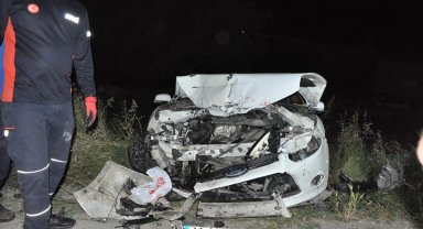 Zincirleme trafik kazasında 1 kişi öldü, 7 kişi yaralandı