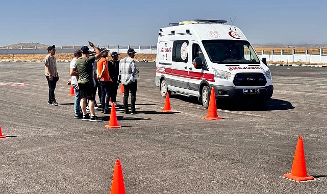Ambulans Sürüş Güvenliği Eğitimleri tamamlandı