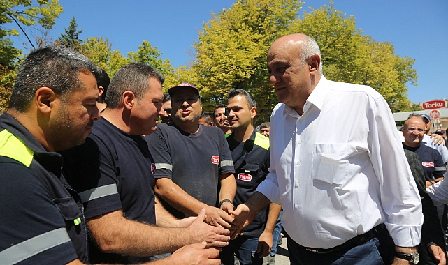 Başkan Erkoyuncu Coşkuyla Karşılandı