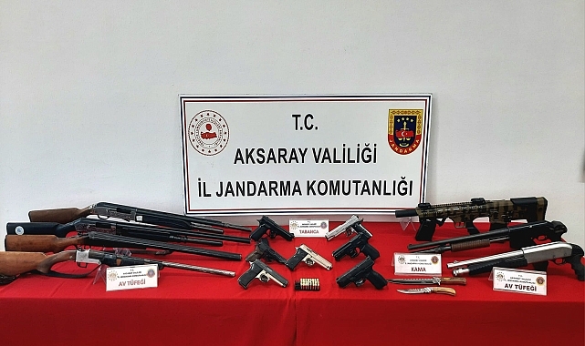Düğünlerde tüfek ve tabancalarla havaya ateş açan 6 kişi yakalandı
