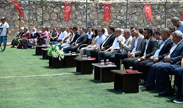 Dumlugöze Kardelen Hasat Şenliği düzenlendi