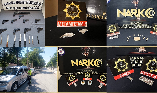 Emniyet'in Bir Haftalık Operasyonlarında 18 Kişi Tutuklandı