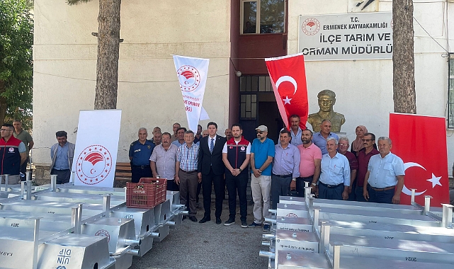 Ermenek’te 25 köye hayvan suluğu (SVAT) dağıtıldı