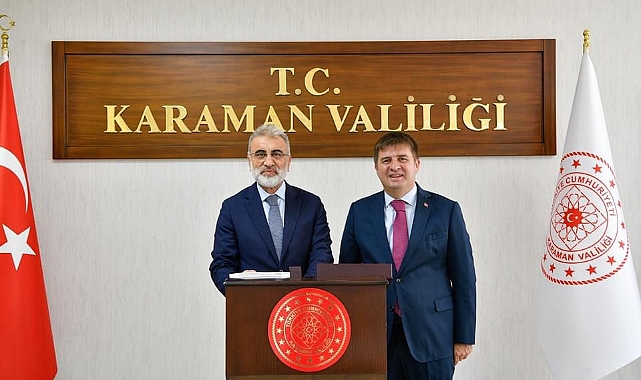 Eski Bakan Yıldız'dan Vali Sarıibrahim'e ziyaret