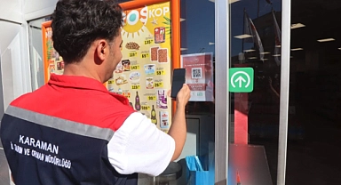 Gıda denetimlerinde "karekod" dönemi başladı