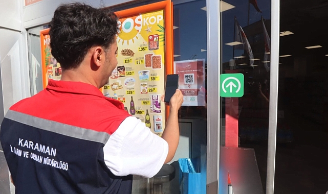 Gıda denetimlerinde "karekod" dönemi başladı