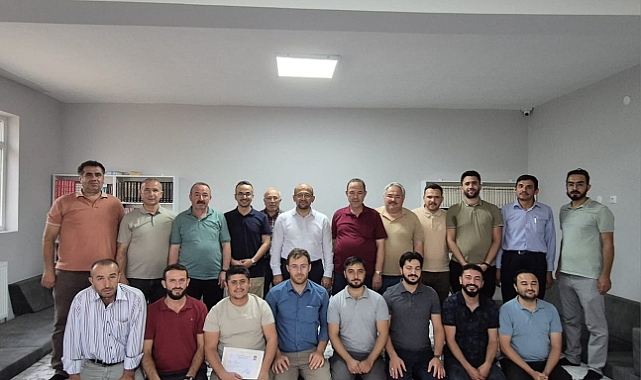 İlçe Müftüsü Demirci’ye Veda Programı Düzenlendi