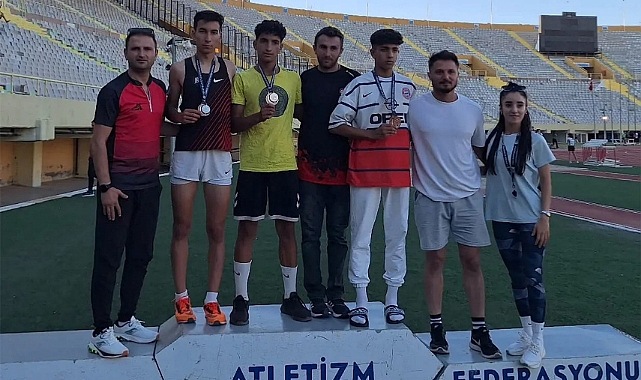 Karaman Atletizm Takımından Madalya Yağmuru