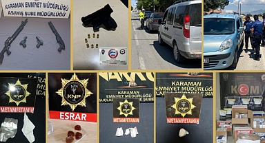 Karaman’da bir haftada 71 araç trafikten men edildi