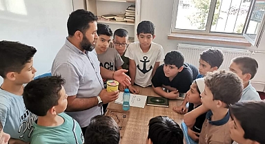 Karaman'da Kur'an Kursu Öğrencilerinden Anlamlı Davranış