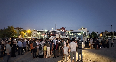 Karaman’dan Kutsal Topraklara Giden Hac Kafilesi Yurda Döndü