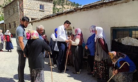 Kaymakam Erdoğan, Balkusan'da köylülerle buluştu