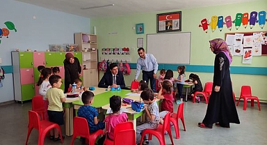 Kaymakam Erdoğan, Kur'an Kurslarını ziyaret etti