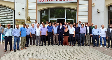 Kaymakam Erdoğan muhtarlarla buluştu