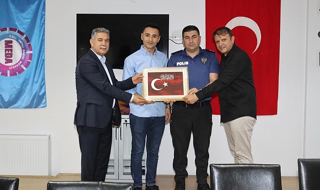 Kaymakam Kaya'nın veda ziyaretleri sürüyor