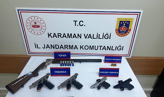 Kızık köyündeki düğünde havaya ateş eden 5 kişi yakalandı