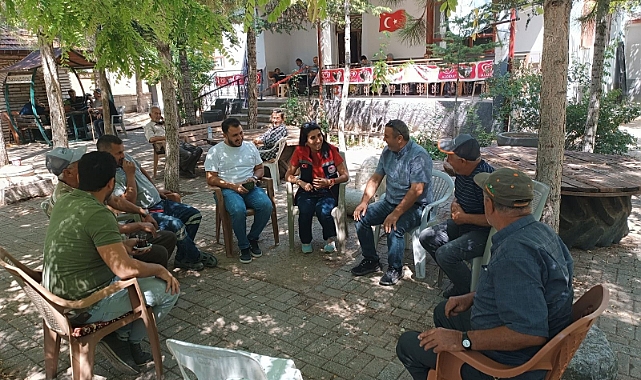 Kızılkuyu köyünde üreticilere bilgilendirme toplantısı düzenlendi