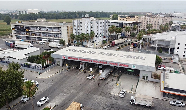 Mersin Serbest Bölgesi'nin 6 aylık ticaret hacmi 1,8 milyar dolara ulaştI