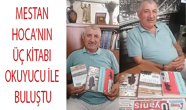 Mestan Karabacak’ın 3 Yeni Kitabı Yayımlandı