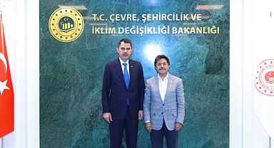 Milletvekili Sağlam, Bakan Kurum'u ziyaret etti