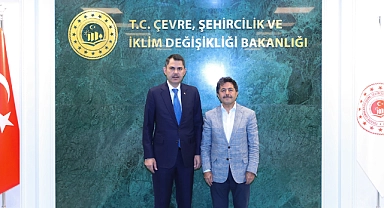 Milletvekili Sağlam, Bakan Kurum'u ziyaret etti