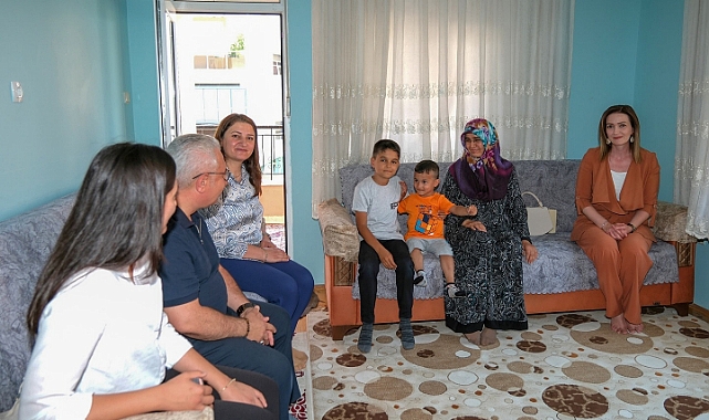 Sarıibrahim'den taziye ziyareti